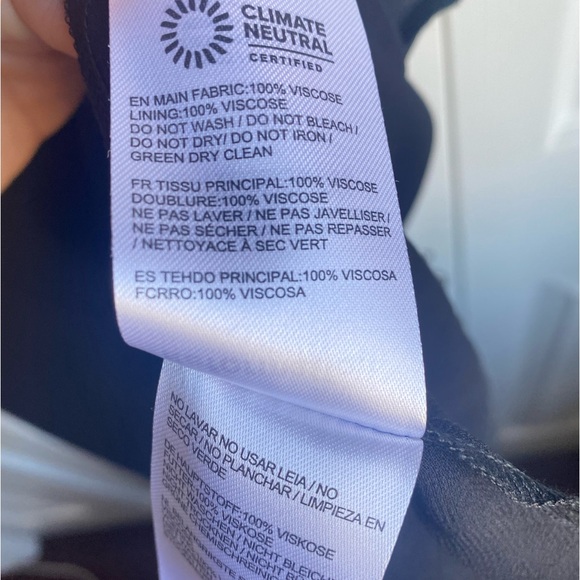 New Reformation Wynton Lace Midi Dress Black Size 4 - Picture 12 of 12